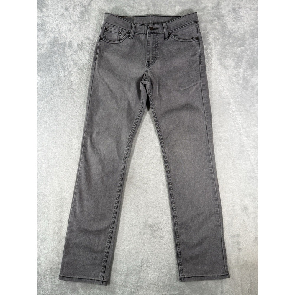 Levis 511 Jeans Mens‎ 30x32 Grey Denim Slim Fit